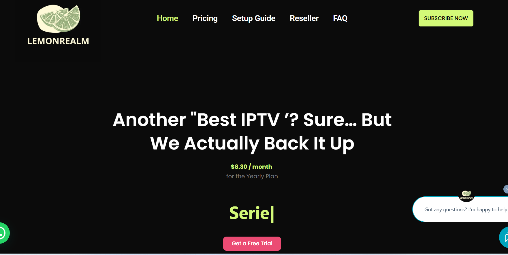Lemon Realm IPTV