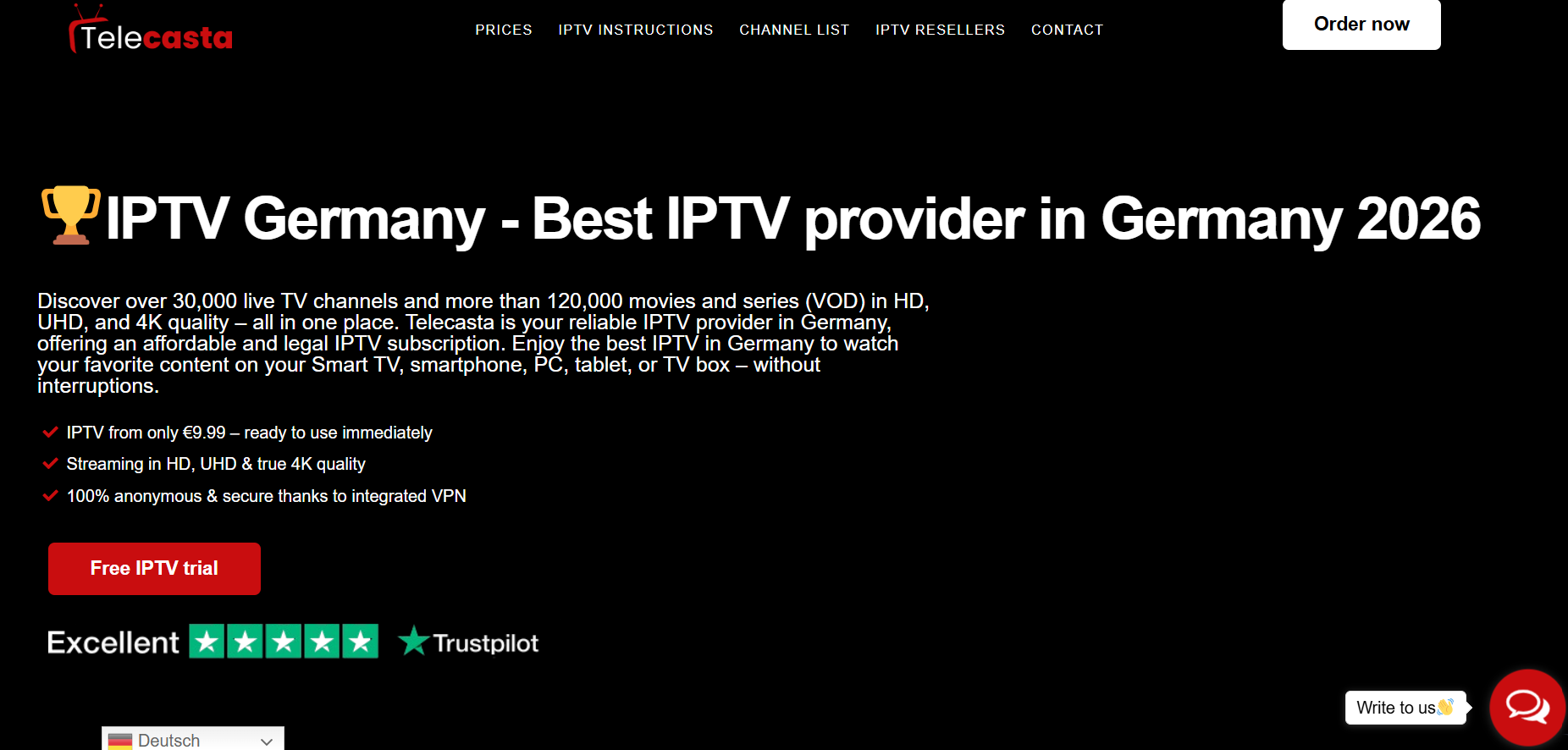 TeleCasta IPTV