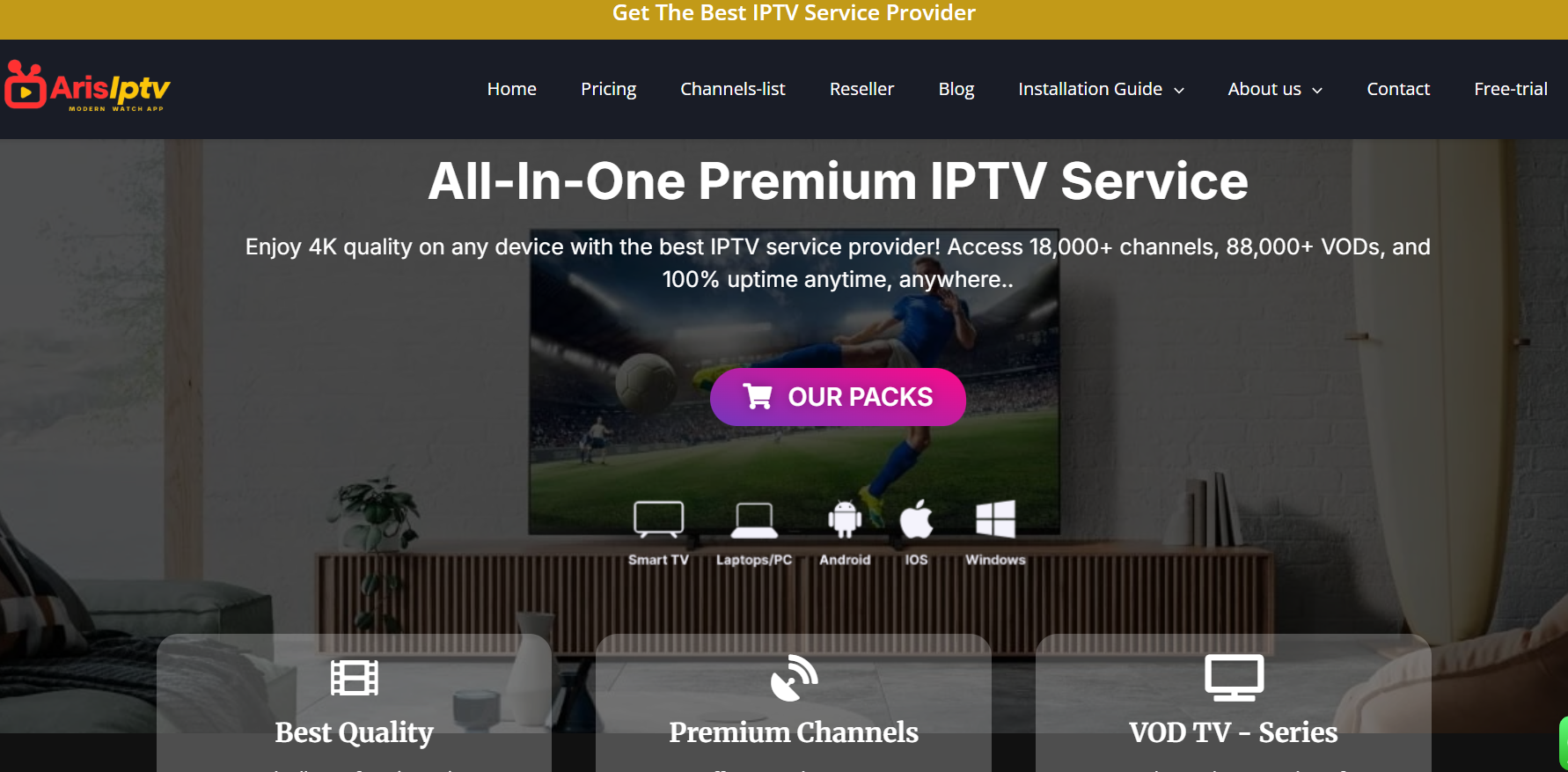 Aris IPTV for Ireland